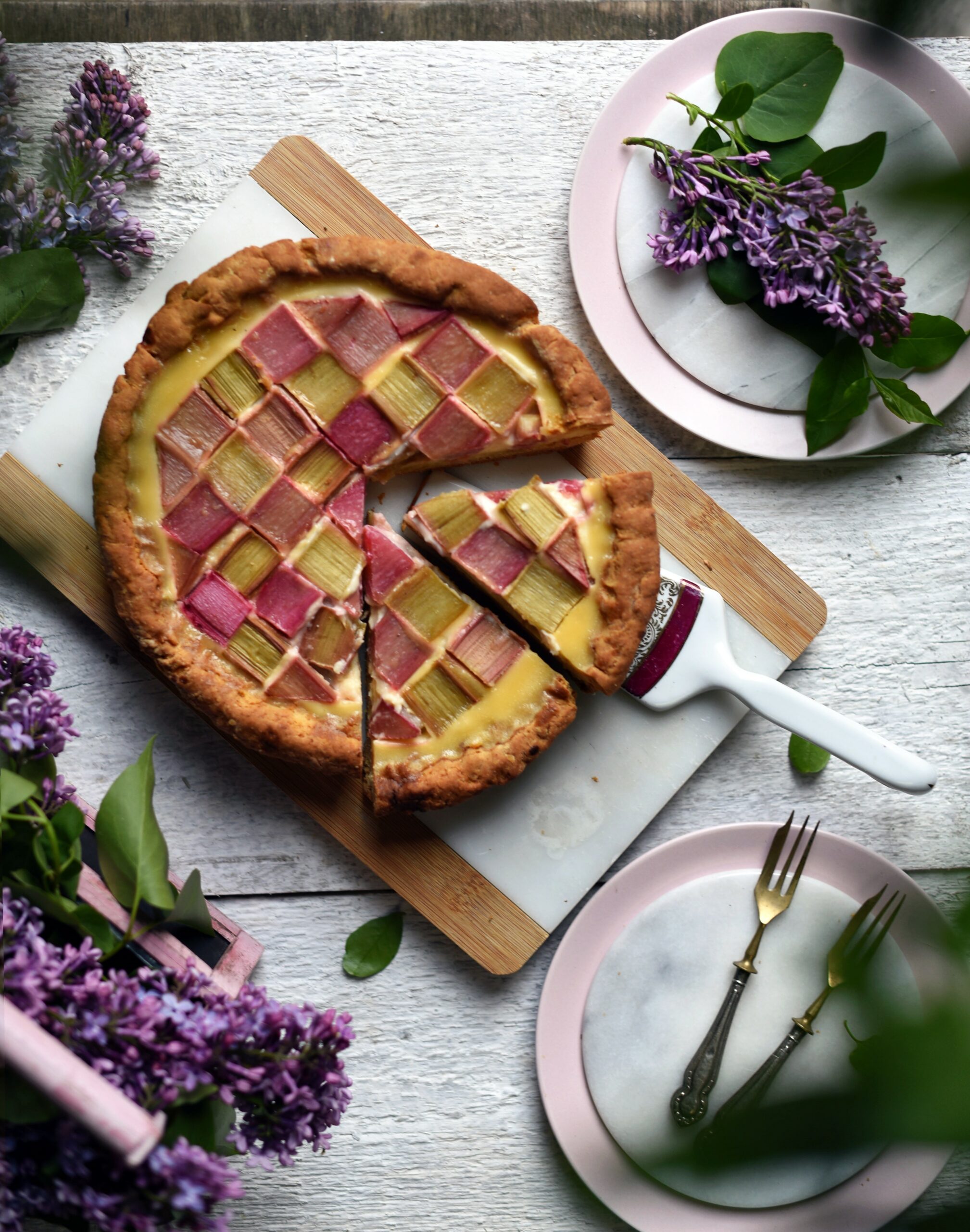 rhubarb pie